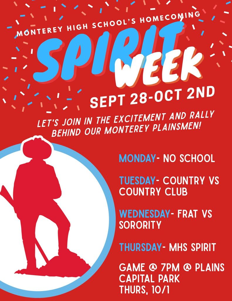 Hoco spirit week