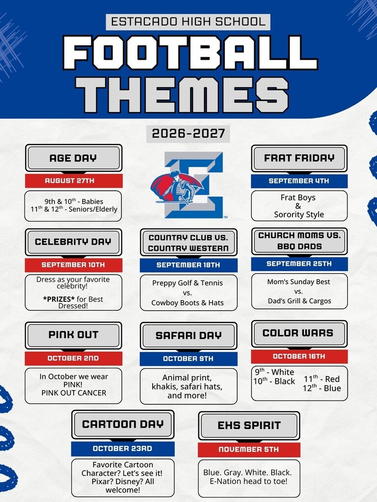 EHS Pep Rally Days