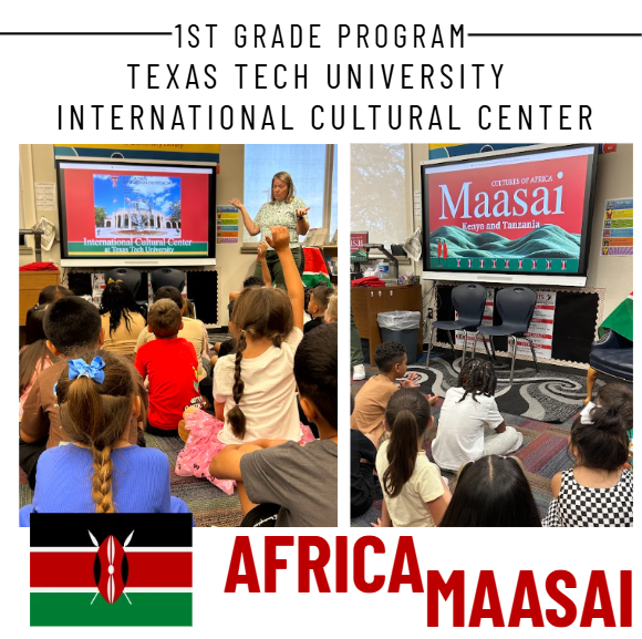 TTU Cultural Center Program - Africa Maasai - 1st Grade