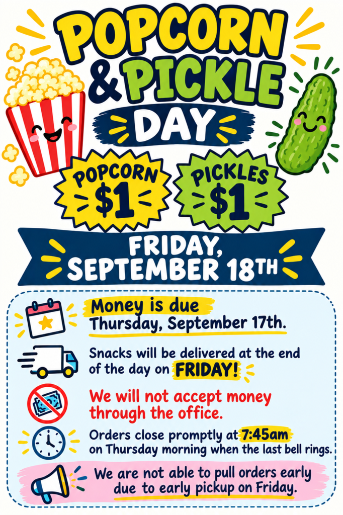 Popcorn & Pickle Day