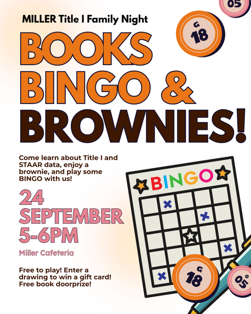 Books, Bingo, & Brownies