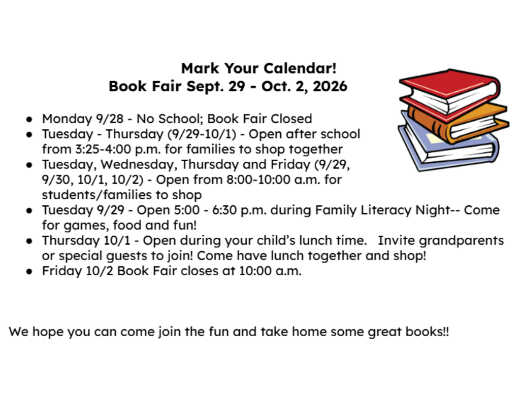 Book Fair Info