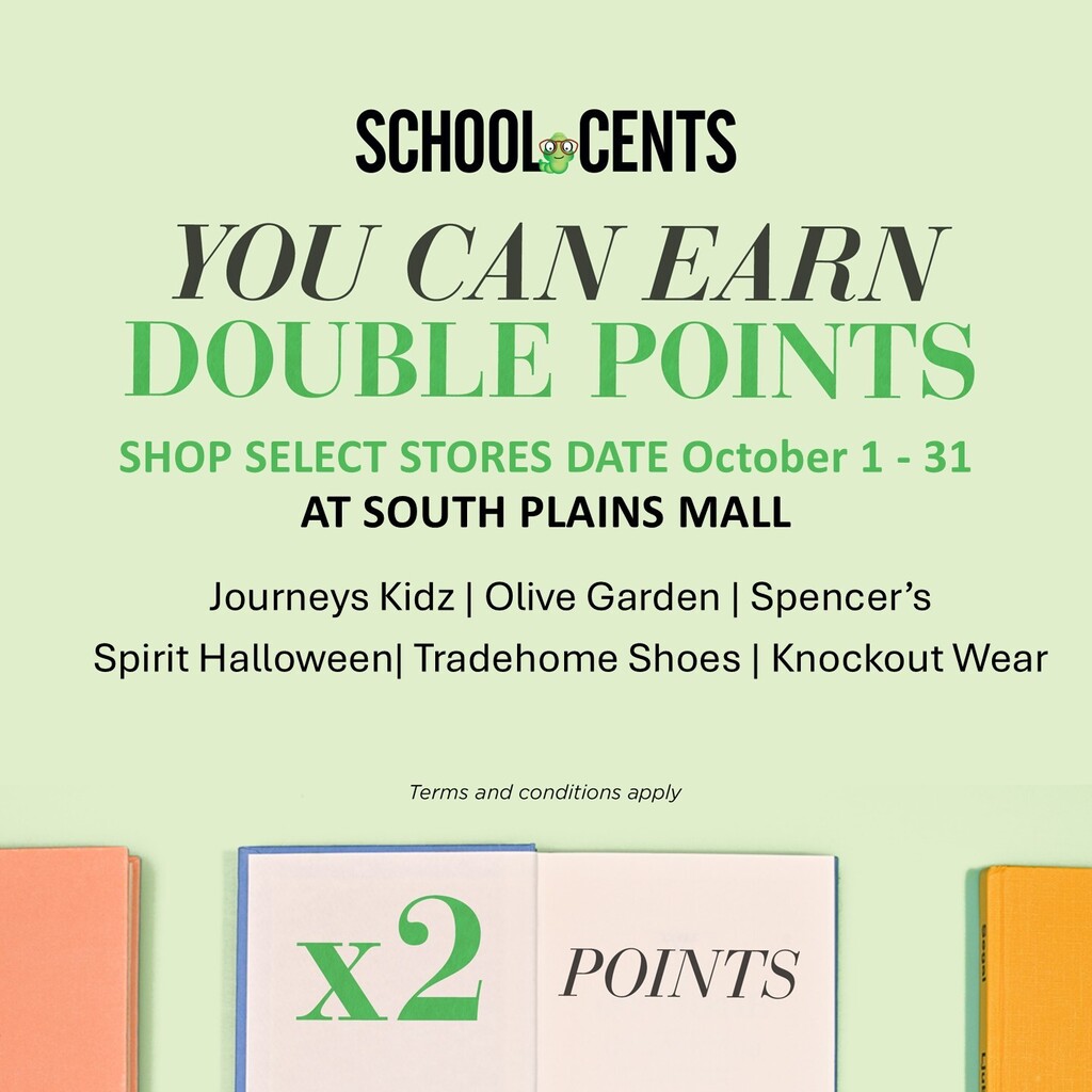 School Cents points at South Plains Mall for Talkington