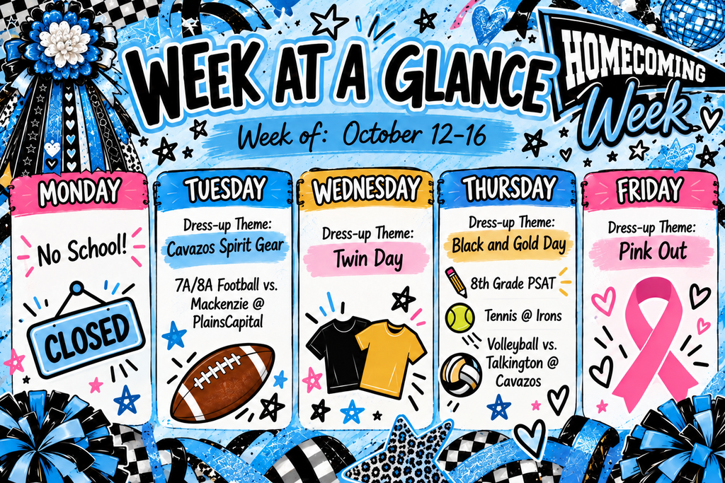 week at a glance