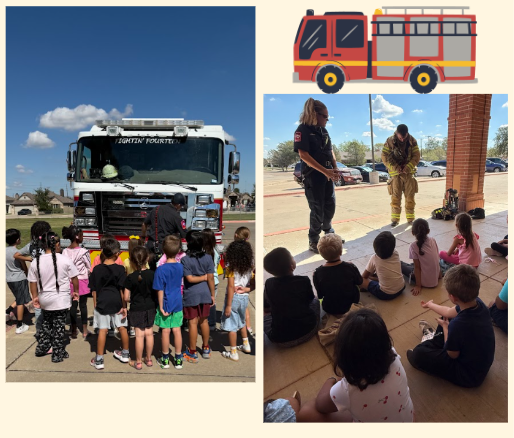 Fire Truck Visit - 1st Grade