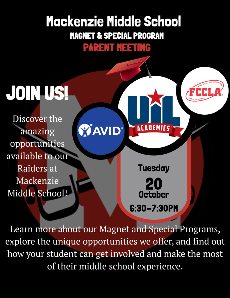 Magnet and Special Program Parent Meeting