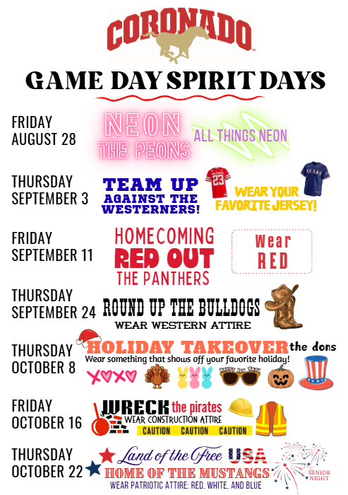 spirit days