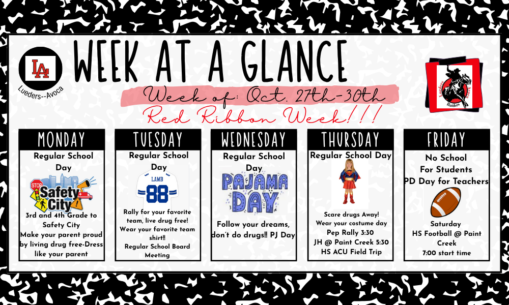 Week at a Glance