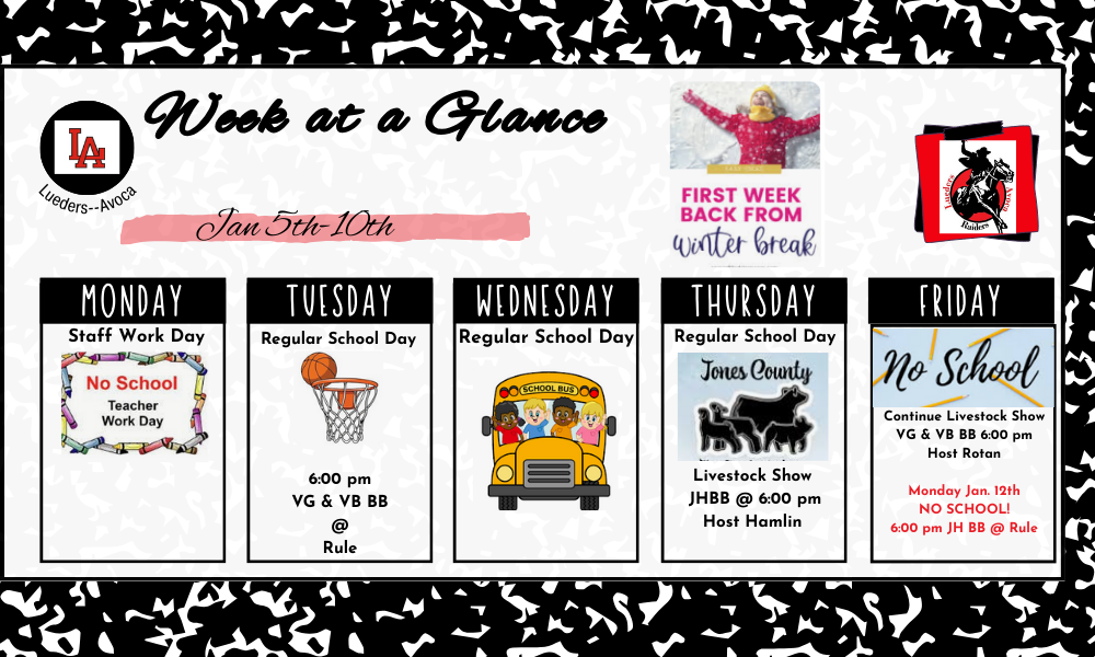 Week at a Glance
