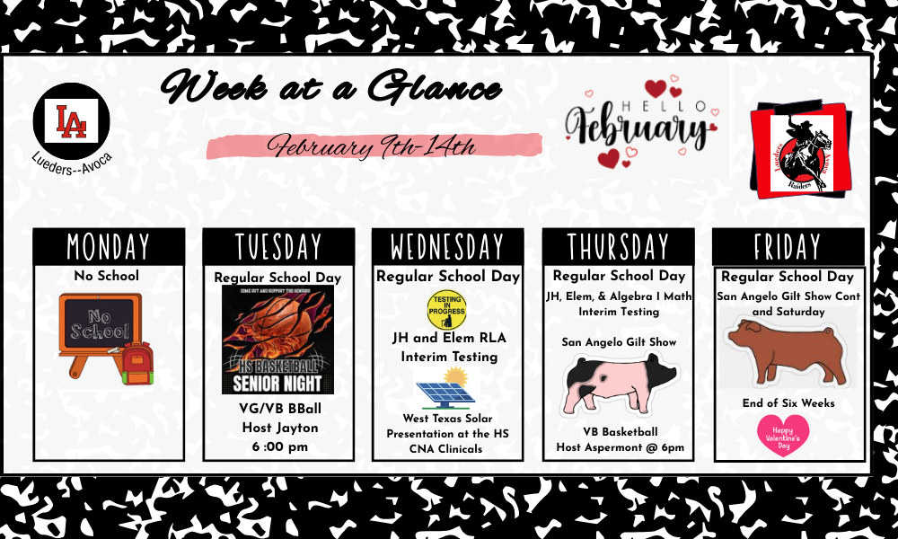 Week at a Glance