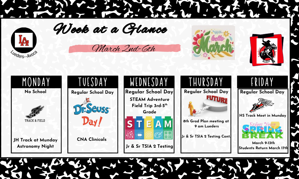 Week at a Glance
