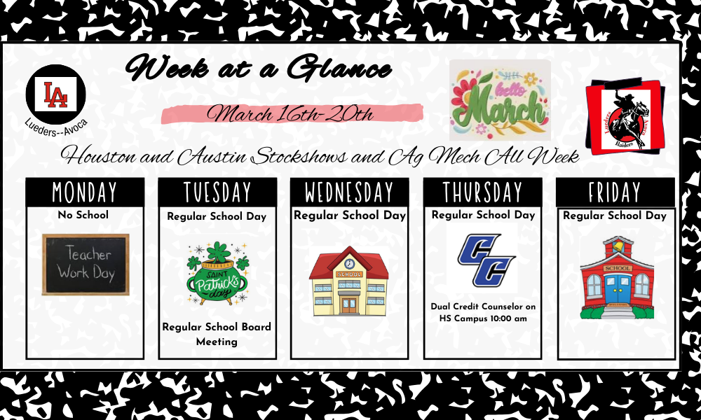 Week at a Glance