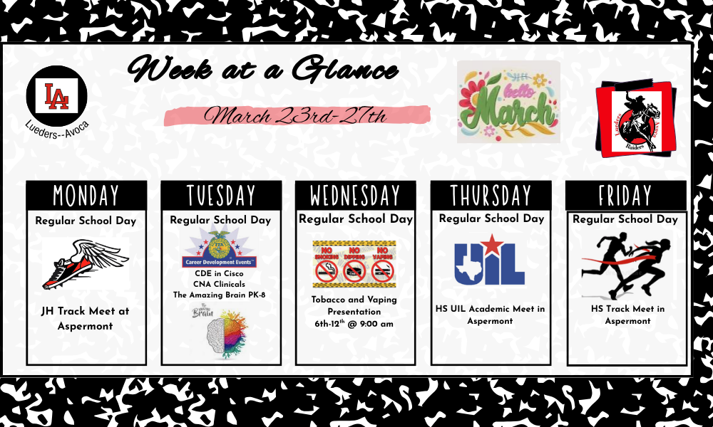 Week at a Glance