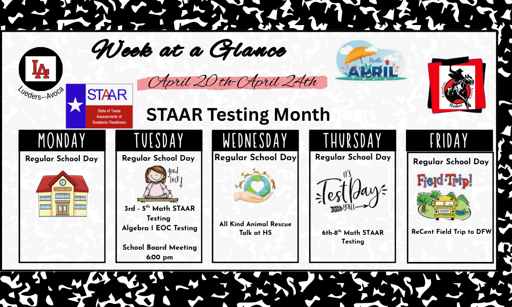 Week at a Glance