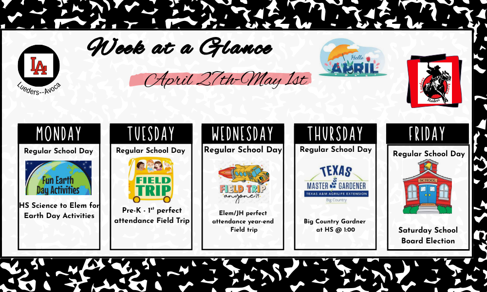 Week at a Glance