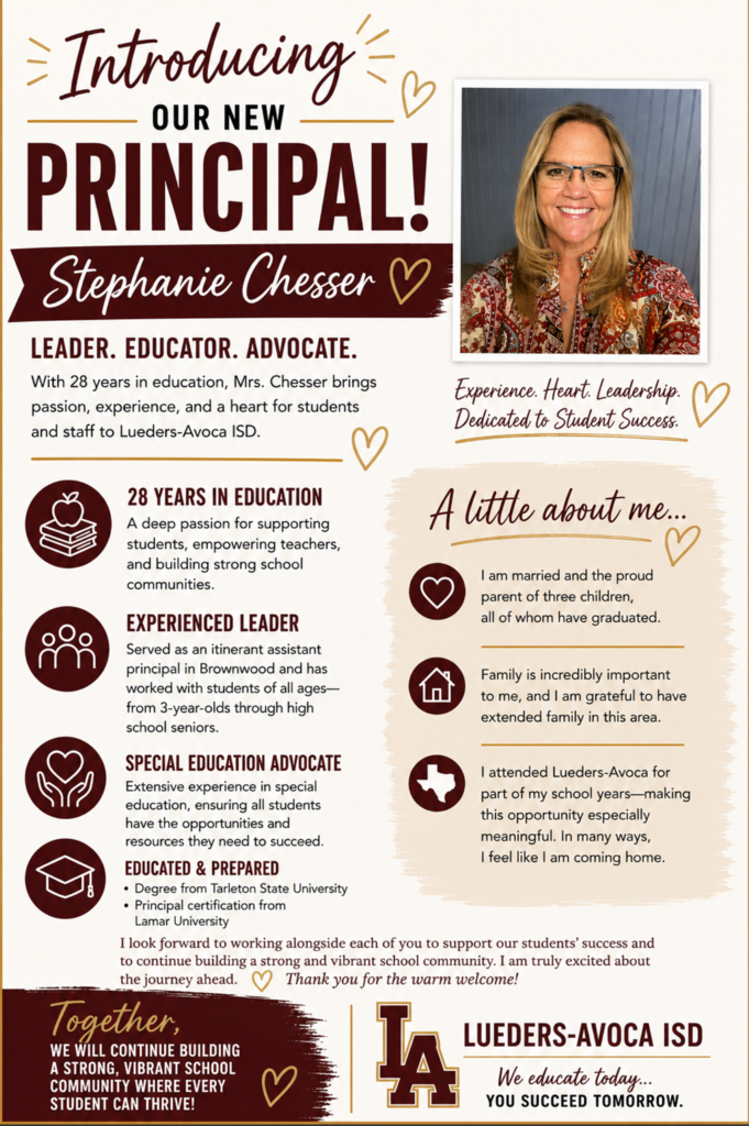 Meet the New Elem/JH Principal