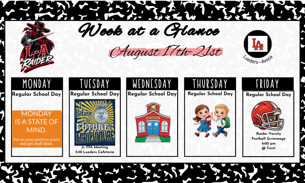 Week at a Glance