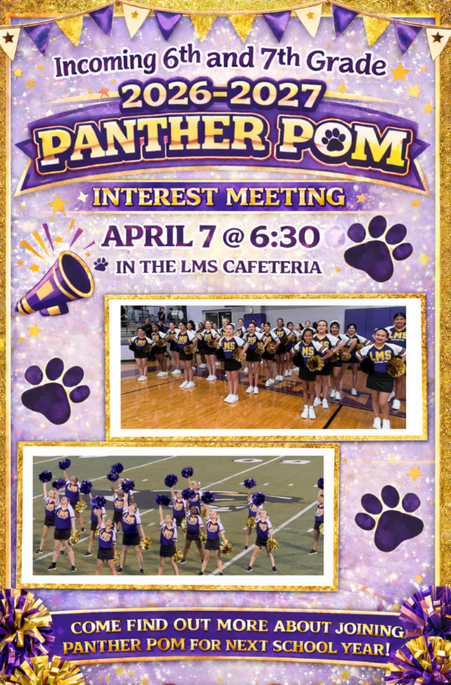 Panther Pom Interest Meeting