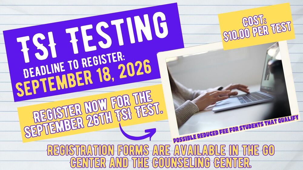 TSI Saturday Test September 2026