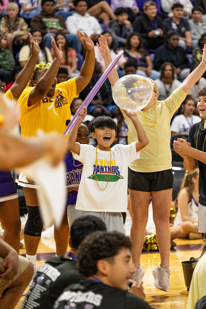 LHS Gold Out Pep Rally