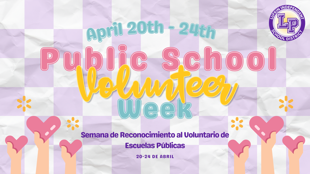 Public School Volunteer Week