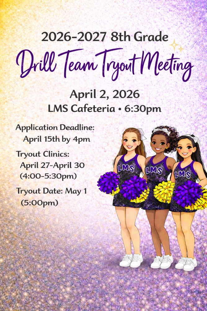 Drill Team Tryout Meeting