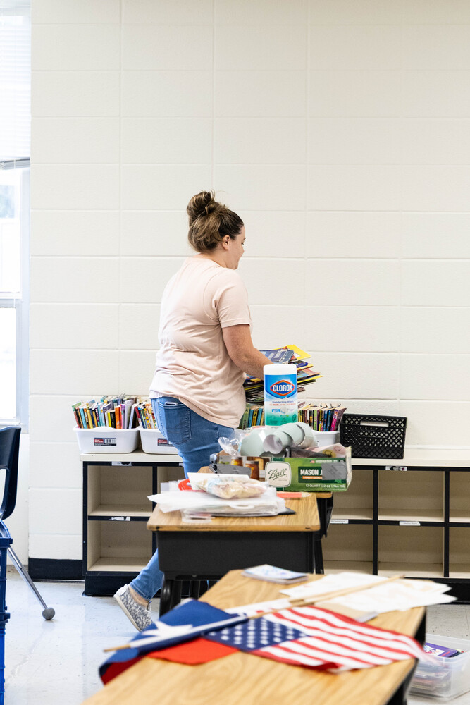 Teachers Getting Ready