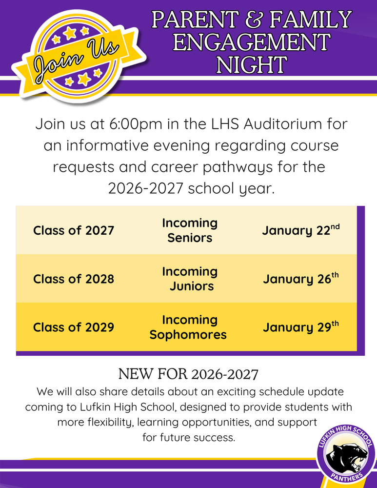 Parent and Family Engagement Night