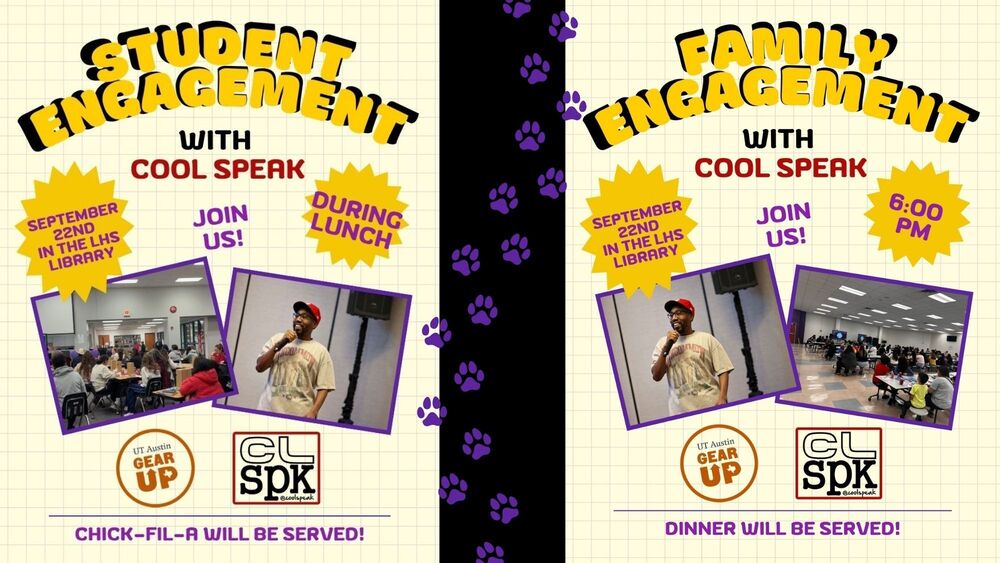 UT Gear Up Student and Family Engagement Opportunity