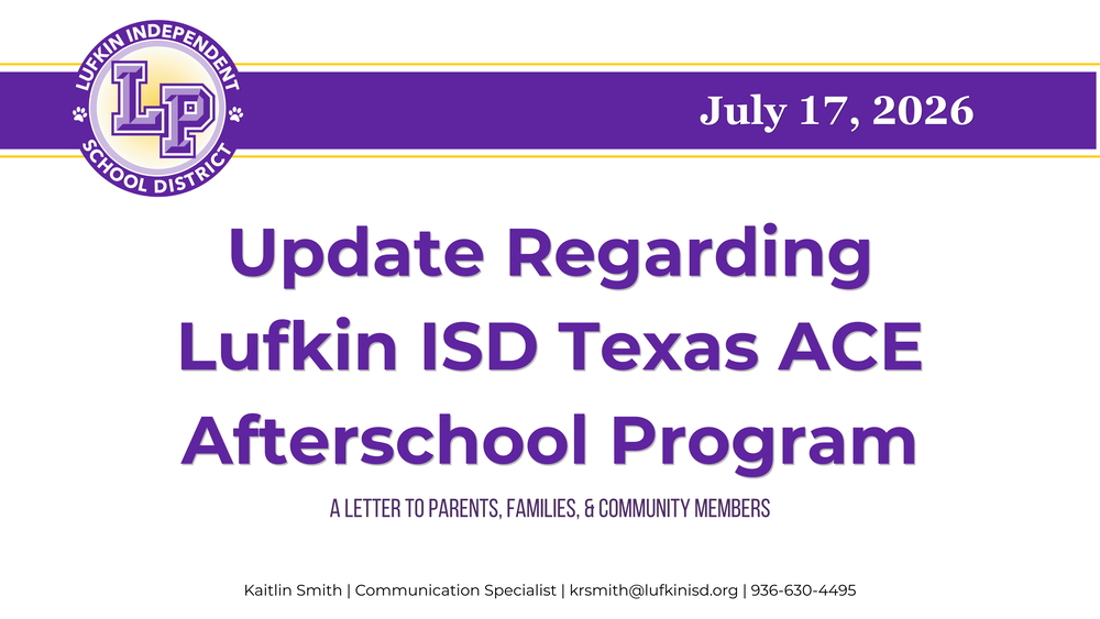 Texas ACE Letter