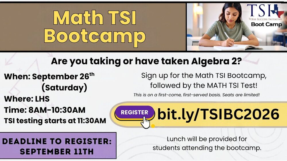 Math TSI Bootcamp