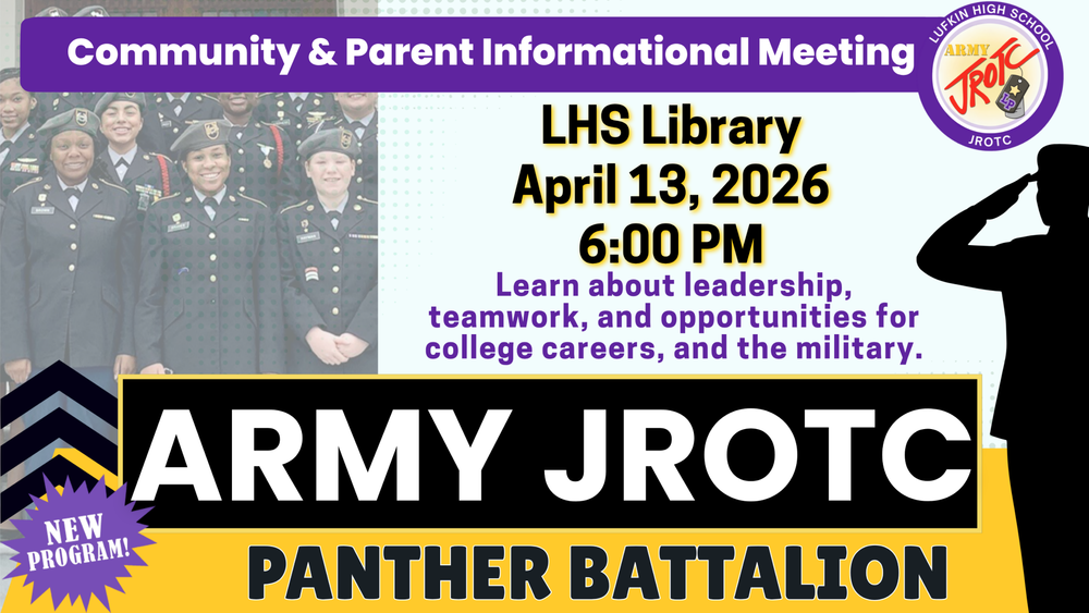 Community & Parent Informational Meeting JROTC