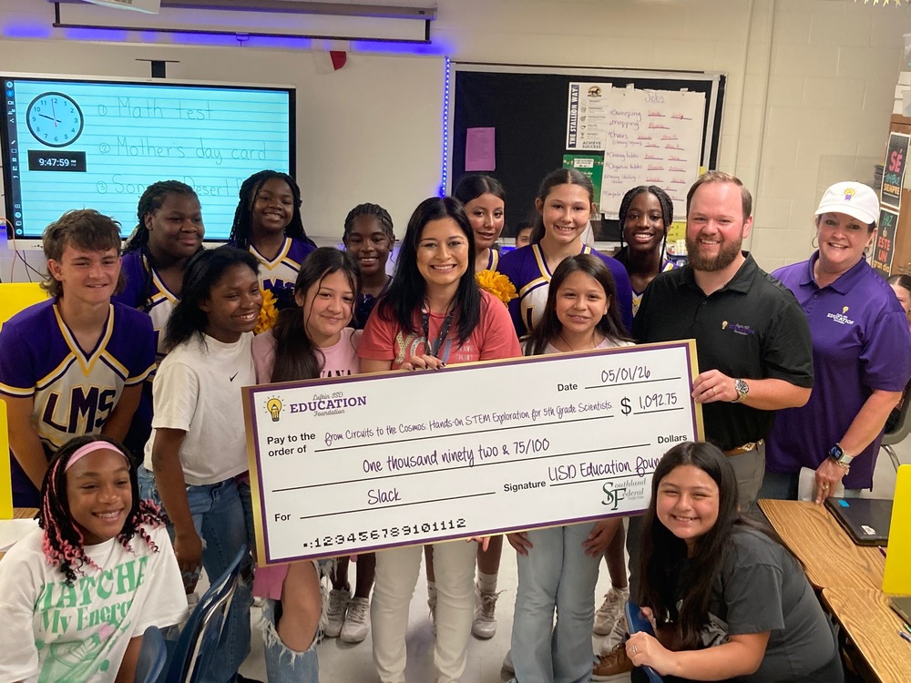  Lufkin Education Foundation Grant Recipients 