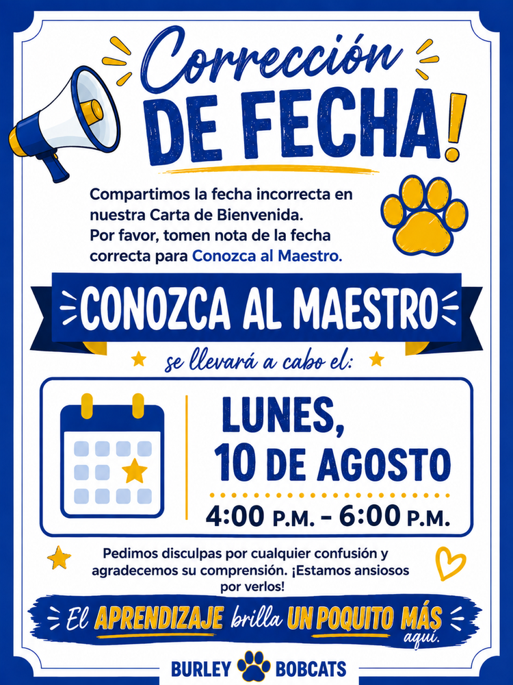 Correccion de fecha