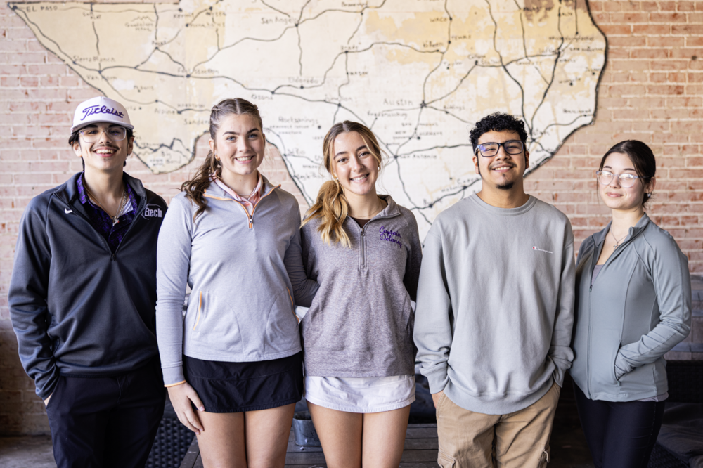 Golf and Photography Students Charm Magazine