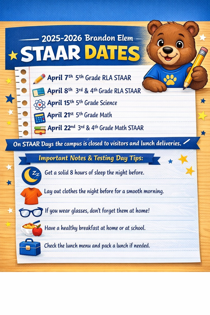 STAAR dates