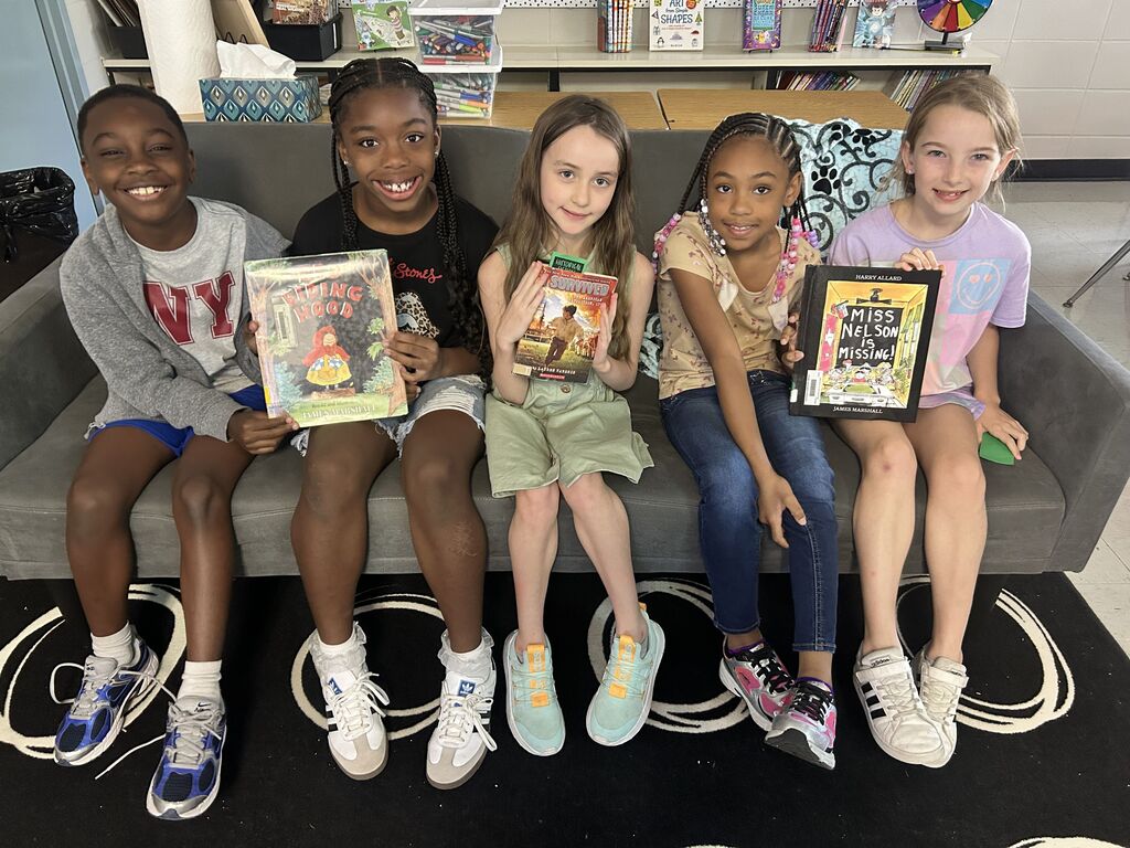 Third grade book tasting