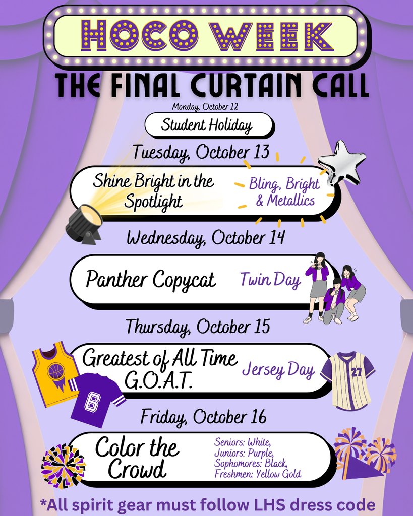Hoco Week Dress Up Days 2026