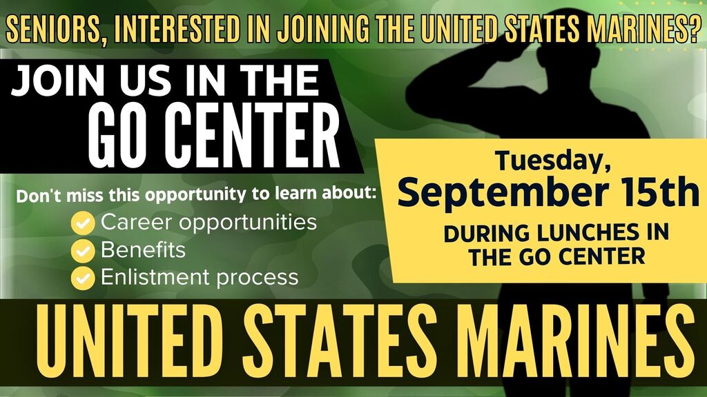 United States Marines in GO CENTER