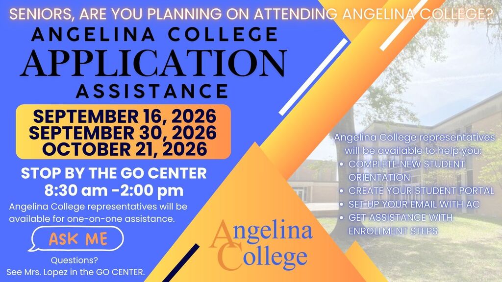Angelina College Application Assistance