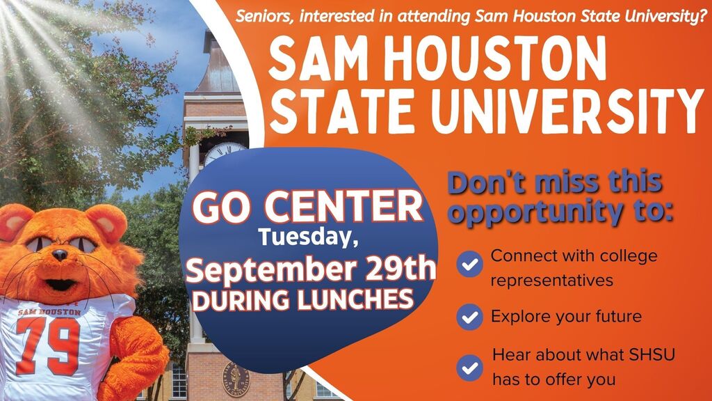 Sam Houston State University in the GO CENTER