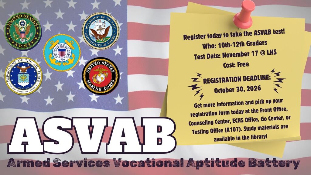 Armed Services Vocational Apptitude Battery Test Coming Soon