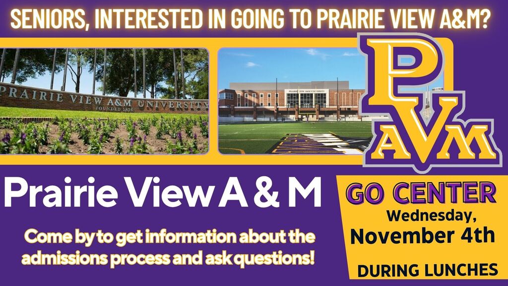 Prairie View A&M in GO CENTER