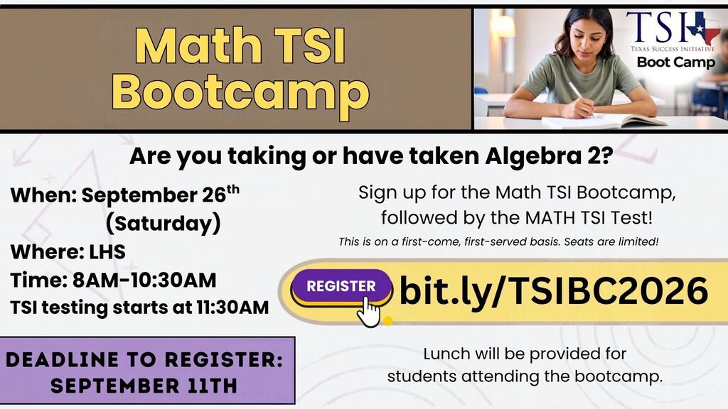 Math TSI Bootcamp