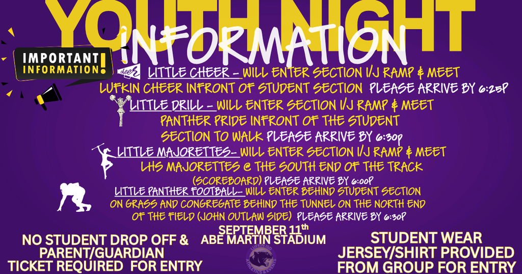 Youth Night Information 2026