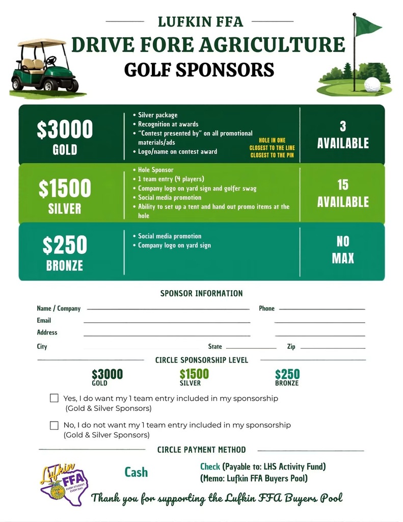 LHS FFA Golf Tournament