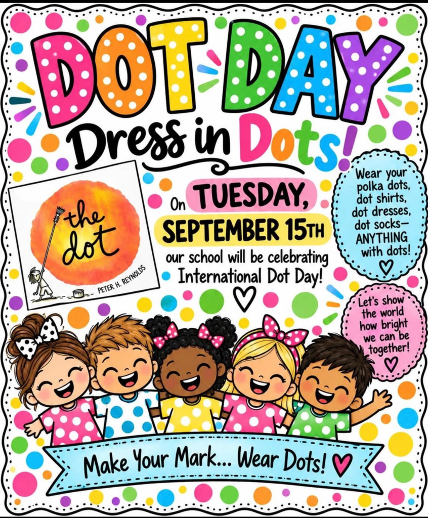 Dot Day! Tues Sept 15th