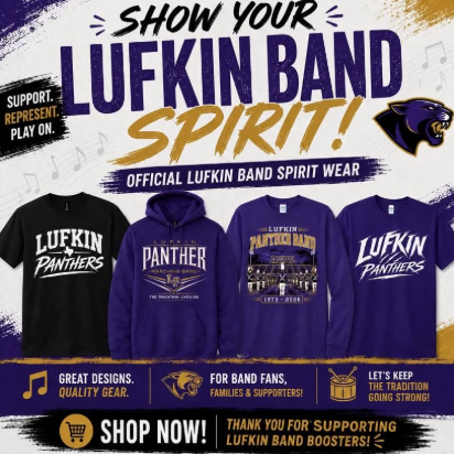 Lufkin Panther Band Fundraiser 2026