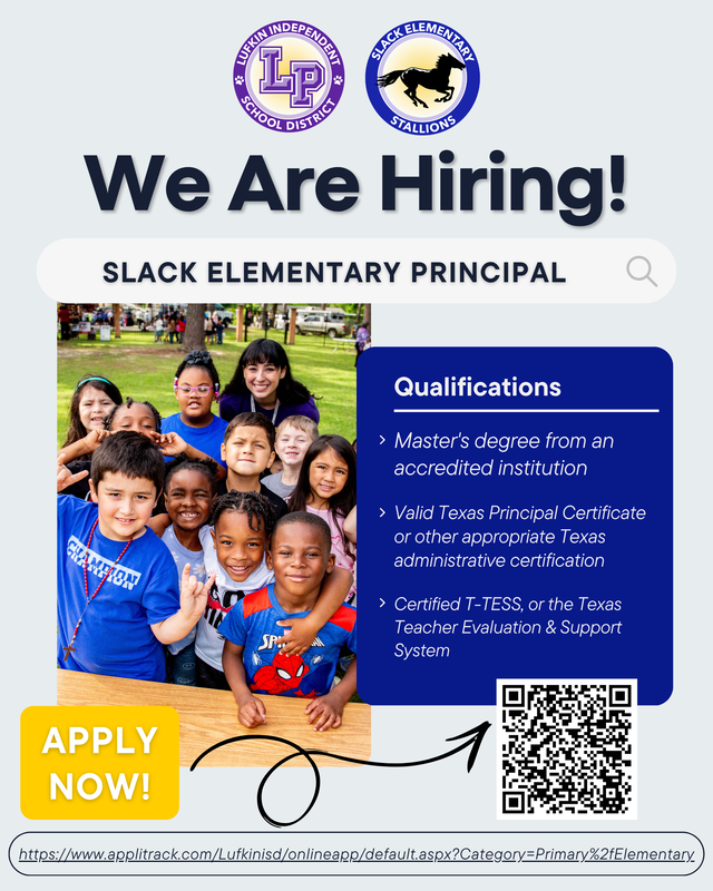 Slack Elementary Prinicpal Hiring