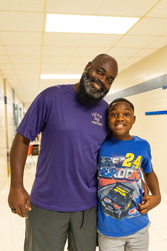 Brandon Smiling Students